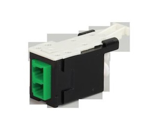 ORTRONICS  HDFM-FLC2CC-00               HD FIBER MODULE FOR HDJ PANEL DUPLEX LC, GREEN