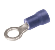 BURNDY  TP1410  509284              Copper Terminal, Ring Tongue, 16-14 AWG, #8-#10 Stud, Vinyl Insulated, Tin Plated