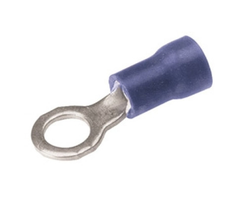 BURNDY  TP1410  509284              Copper Terminal, Ring Tongue, 16-14 AWG, #8-#10 Stud, Vinyl Insulated, Tin Plated