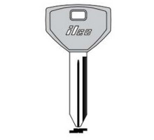 KABA ILCO CORP  Y157-P NP A09  AJ01448102              Vehicle Key Blank, Plastic Head, Brass, Nickel Plated, 9 Price Group, For Chrysler
