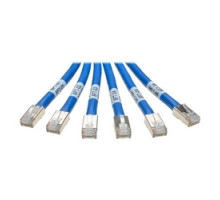 TRIPP LITE N261-015-6MM-BL        Augmented Cat6/Cat6a Pre-Terminated Copper Trunk Bundle, 6x RJ45 M/M , 15 ft.
