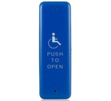 BEA INC  10PBJ1B               Push Plate, Jamb, Push to Open, Handicap Logo, 1.5