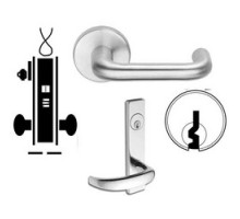 SCHLAGE ALLEGION BRAND  L9092PEU 03L 626 E 12/24VDC        Door Mortise Lock, Keyed, Electrically Unlocking, E Keyway, 12/24 Volt DC, 2-13/16