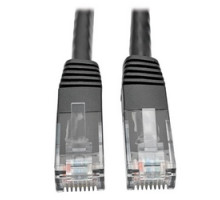 TRIPP LITE N200-002-BK        Cat6 Gigabit Molded Patch Cable RJ45 M/M , Black, 2 ft.