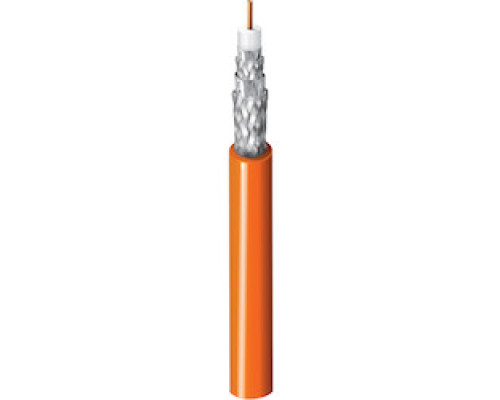 BELDEN  89880 0031000               Coax - Coaxial Cable - Thicknet 10Base5 Ethernet 11 AWGH FFEP SH SOL Coax Orange