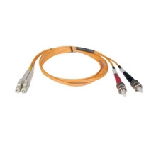 TRIPP LITE N318-08M        Duplex Multimode 62.5/125 Fiber Patch Cable LC/ST , 8M 26-ft.