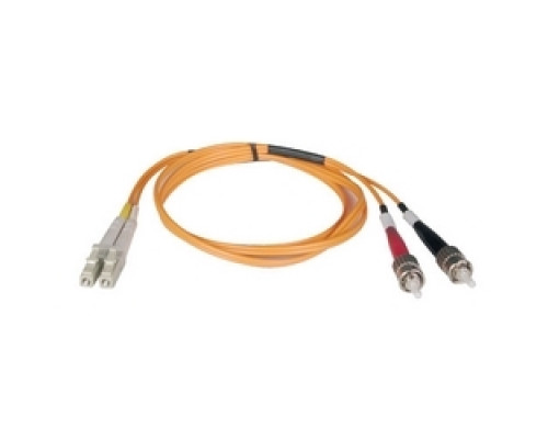 TRIPP LITE N318-08M        Duplex Multimode 62.5/125 Fiber Patch Cable LC/ST , 8M 26-ft.