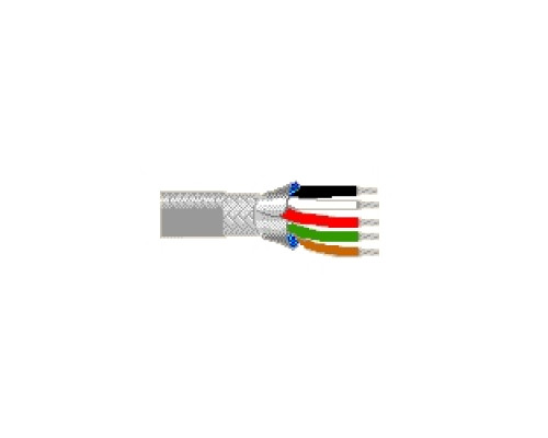 BELDEN  9610 0601000               Multi-Conductor - Computer Cable for EIA RS-232 Applications 5 24 AWG PVC Shield PVC Chrome