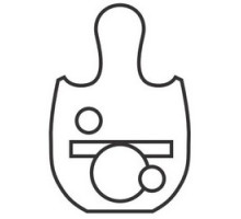 ASSA INC  867453               Mortise Lock Cylinder Cam, Schlage L-Cam, #6, 0.124