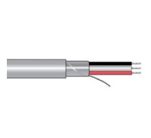 ALPHA WIRE M13233 SL001        Communication & Control Cable, 20AWG, 3 Conductor, 7/28 Stranding, Foil, PVC, 1000 FT, Slate