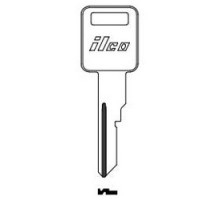 KABA ILCO CORP  B62 NP A02  P1098AV              Vehicle Key Blank, Brass, Nickel Plated, 2 Price Group, For General Motors