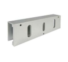 SECURITY DOOR CONTROLS  HDB1V               Glass Door Mounting Kit, Universal, Single, Aluminum, For 1511/1571/1581 Series Electromagnetic Door Lock
