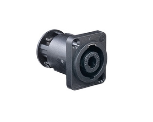LEVITON  41297-SP4               Speakon Connector, 4-Pole, Screw Terminal, Black
