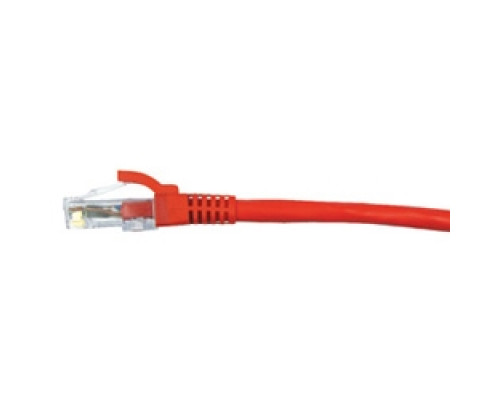 COMPULINK  M88DE20FC603B               Patch Cord Modular 24 AWG 4-Pair stranded Category 6 568A/B 20ft Red with boots
