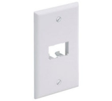 PANDUIT  CFP2IW               Mini-Com Single Gang Faceplate 2 Port Off White