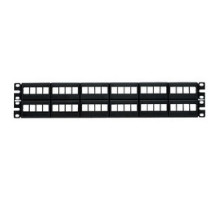 PANDUIT  NKFP48Y               NetKey Patch Panel 48 Port 2 RU BL