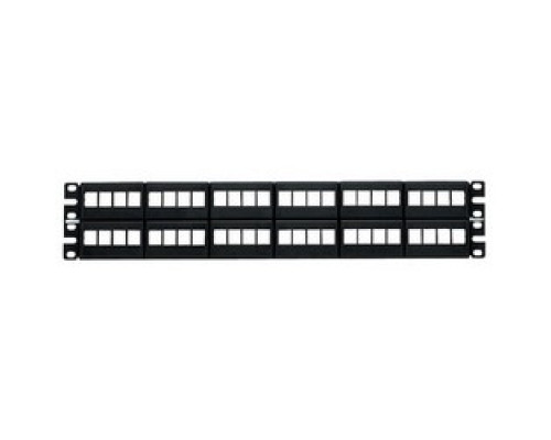 PANDUIT  NKFP48Y               NetKey Patch Panel 48 Port 2 RU BL