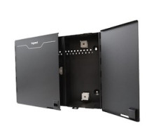 ORTRONICS  WQS-04P               Q-Series, 4 Panel, Standard Density, Wall Mount Fiber Enclosure, Black