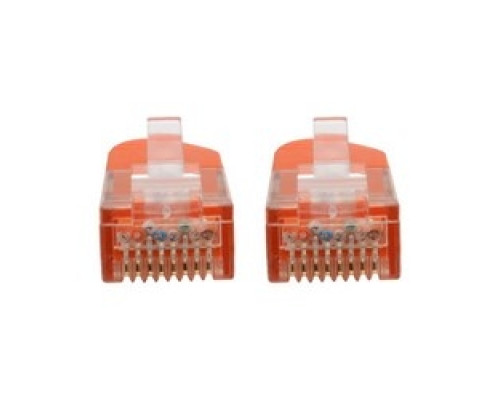 TRIPP LITE N200-100-OR        Premium Cat5/5e/6 Gigabit Molded Patch Cable, 24 AWG, 550 MHz/1 Gbps RJ45 M/M , Orange, 100 ft.