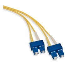 LEVITON  UPDSC-S01               1 MT Fiber Optic Cable Assembly, Single-mode, UPC Polish, SC to SC Connectors, Duplex