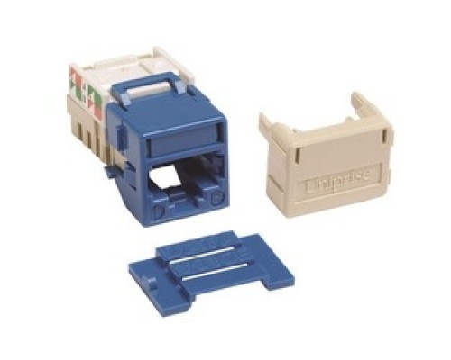 COMMSCOPE UNIPRISE SOLUTIONS  760150011  UNJ10GT-BL              Uniprise Ultra 10 UNJ10G Category 6A U/UTP Information Outlet, Blue