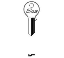 KABA ILCO CORP  VR91B NP A06  AL2755200B              Cylinder Lock Key Blank, Brass, Nickel Plated, 6 Price Group, For Viro