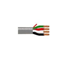 BELDEN  8484 0601000               Multi-Conductor Cable, 4 Conductors, 20 AWG, 7x28 Strands, Bare Copper, PVC Insulation, PVC Jacket