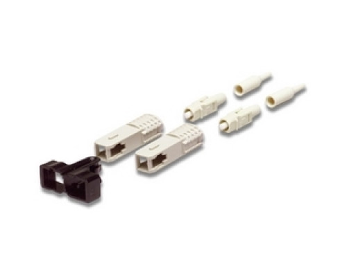 SIEMON COMPANY  FC1-SC-SM-B06               Fiber, Connector, Single-mode, OS1/OS2, 8.3/125, SC, Simplex, Buffered, Blue Boot, Blue Connector, Epoxy Polish