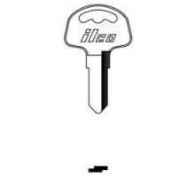 KABA ILCO CORP  SUZ10 NP A14               Vehicle Key Blank, Brass, Nickel Plated, 14 Price Group, For Suzuki Motorcycle