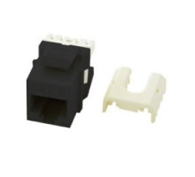 ON-Q/LEGRAND  WP3476BK               Keystone Insert, Quick-Connect, Cat 6, RJ45, 8P8C, 4-Pair, 24 to 22 AWG Wire, T568A/B Wiring, 0.665