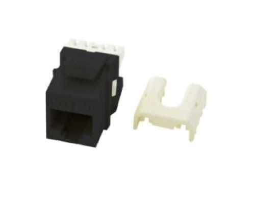 ON-Q/LEGRAND  WP3476BK               Keystone Insert, Quick-Connect, Cat 6, RJ45, 8P8C, 4-Pair, 24 to 22 AWG Wire, T568A/B Wiring, 0.665