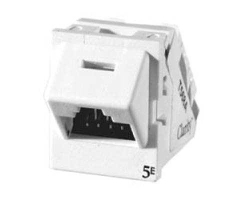 ORTRONICS  TJ5E00-00               Clarity 5E TracJack, T568A/B, 180 degree, black