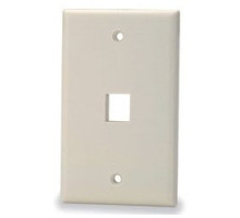 SIGNAMAX  SKF-1               Keystone Faceplate, 1-Gang, 1-Port, 2.75