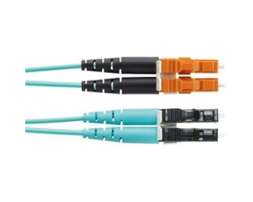 PANDUIT FXE10E-10M10        LC keyed E - orange to LC 10 GbE 50µm Dupl 1.6mm PC 10m