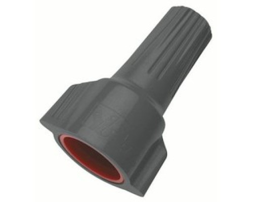 IDEAL INDUSTRIES  30-1162               WeatherProof Wire Connector, Model 62, Gray-Red, 20/card