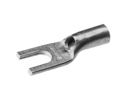 BURNDY  YAV10T21F  603920              Copper Compression Lug, With Inspection Window, Short Barrel, #8 - #10 Stud, AN 12-AN 10 Aircraft & 12-10 AWG Stranded, Electro-Tin Plated