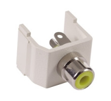 HUBBELL PREMISE WIRING  SPR100               INFINe Connector, Audio/Video Connector,Speaker Post, Screw Terminal, 3/8in, Red