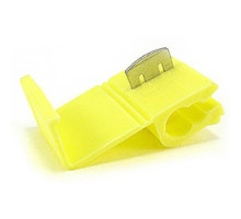 THOMAS & BETTS  TV10-00QS-X               Insulated Vinyl Quick Splice for Wire Range 12-10, Yellow