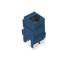 ON-Q/LEGRAND  WP3450BE50               Keystone Insert, Cat 5E, RJ45, 1-Port, 4-Pair, 24 to 22 AWG Wire, T568A/B Wiring, 1.28