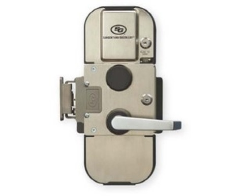SARGENT AND GREENLEAF INC  2890-450               Auxiliary Deadbolt, Type 5, Lever Exit, #2 Strike, For Storage Closet