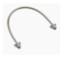 LOCKNETICS  DC-PL-12               Light duty door cord, Plastic caps, 12