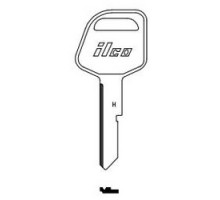 KABA ILCO CORP  B79 NP A06  AL01170012              Vehicle Key Blank, Brass, Nickel Plated, 6 Price Group, For General Motors