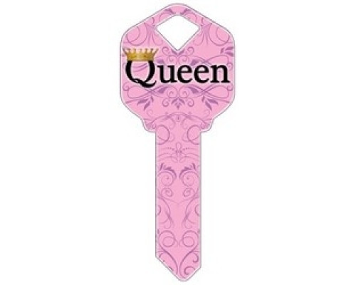 HOWARD KEYS  KW-HK31               Decorative Key Blank, Kwikset, Queen Design