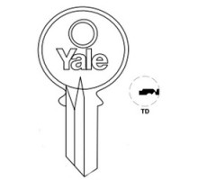 ASSA ABLOY ACCENTRA  RN11TD               Lock Key Blank, 6-Pin, Standard Bow, Single Section, TD Keyway, 0.51