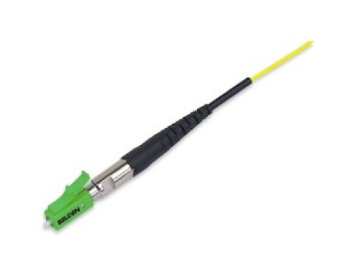 BELDEN  FTSLB900FS01               Fx Fusion, OS2, LC Simplex/APC Tight Buffer 900 Um, Green Connector