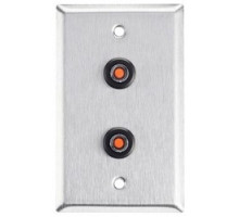 ALARM CONTROLS RP-45        Shunt Switch, 2 DPDT Indicating, 1-Gang, 2 Ampere at 28 Volt DC, Stainless Steel