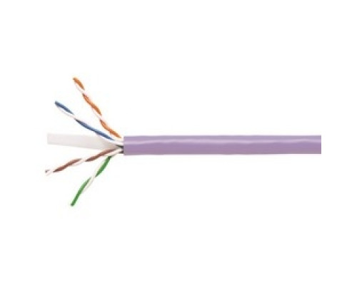 COMMSCOPE SYSTIMAX SOLUTIONS  700212095  1071E LIL C6 4/23 U/UTP W1000              Copper Cable, GigaSPEED XL 1071E, Category 6, 23 AWG, 4 Pair, Unshielded, UTP, Solid Bare Copper Conductor, PO/PVC, CMR, Riser Cable, Lilac Jacket, 1000Ft