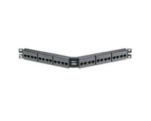 PANDUIT  CPPKL6G24WBL               Patch Panel Kit Cat 6 UTP 24 port 1 RU BL