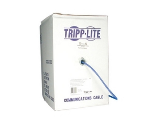 TRIPP LITE  N222-01K-BL               Cat6 Gigabit Bulk Solid PVC Cable - Blue, 1000-ft.