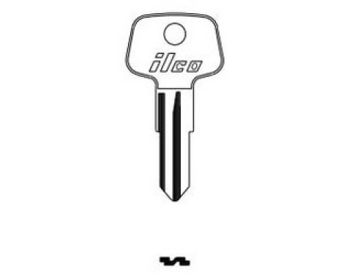 KABA ILCO CORP  X132 NP A11  IAF00000992              Vehicle Key Blank, Brass, Nickel Plated, 11 Price Group, For Volkswagen
